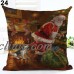 Christmas Pillow Cover CaseXmas Santa Sofa Car Throw Cushion  Gifts Exquisite   162640605295